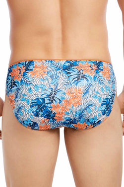 2(X)IST Blue Floral/Zebra Sliq Micro Brief thumbnail 3