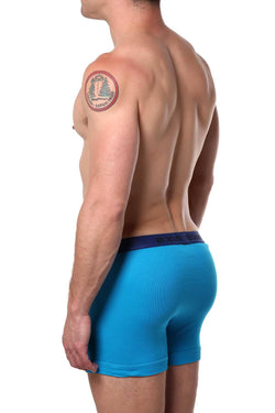 2(X)IST Blue-Jewel Essential Cotton Boxer Brief thumbnail 2