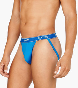 2(X)IST Blue Micro Speed Dri Mesh Jock Strap 3-Pack thumbnail 3