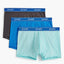 2(X)IST Blue Micro Speed Dri Mesh No-Show Trunk 3-Pack