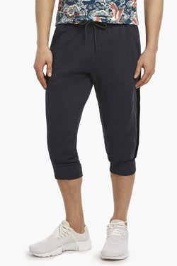 2(X)IST Blue-Nights After-Hours Striped Tuxedo Crop Pant thumbnail 1