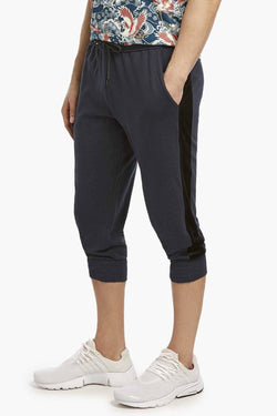 2(X)IST Blue-Nights After-Hours Striped Tuxedo Crop Pant thumbnail 2