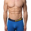 2(X)IST Blue & Blue Electric Cotton Boxer Brief