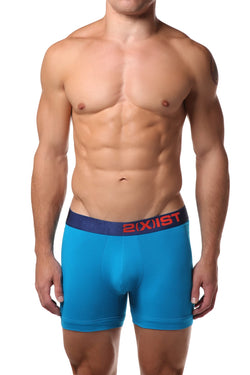 2(X)IST Bright Blue & Blue Electric Cotton Boxer Brief thumbnail 1