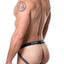 2(X)IST Bright-Stripe Cotton-Stretch Jockstrap