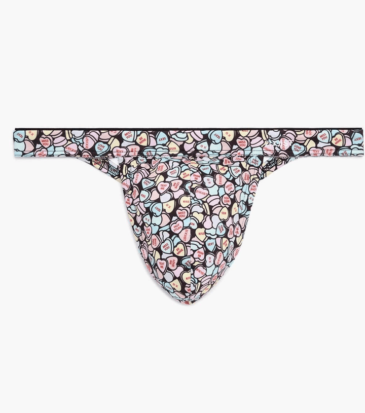 2(X)IST Candy Hearts Sliq Micro Y-Back Thong