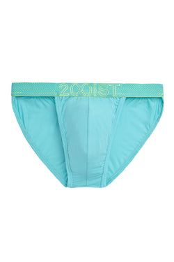 2(X)IST Capri-Blue Speed Dri Mesh Sport Brief thumbnail 2