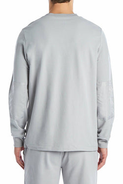2(X)IST Cement-Grey Classic Zip-Pocket Sweatshirt thumbnail 3