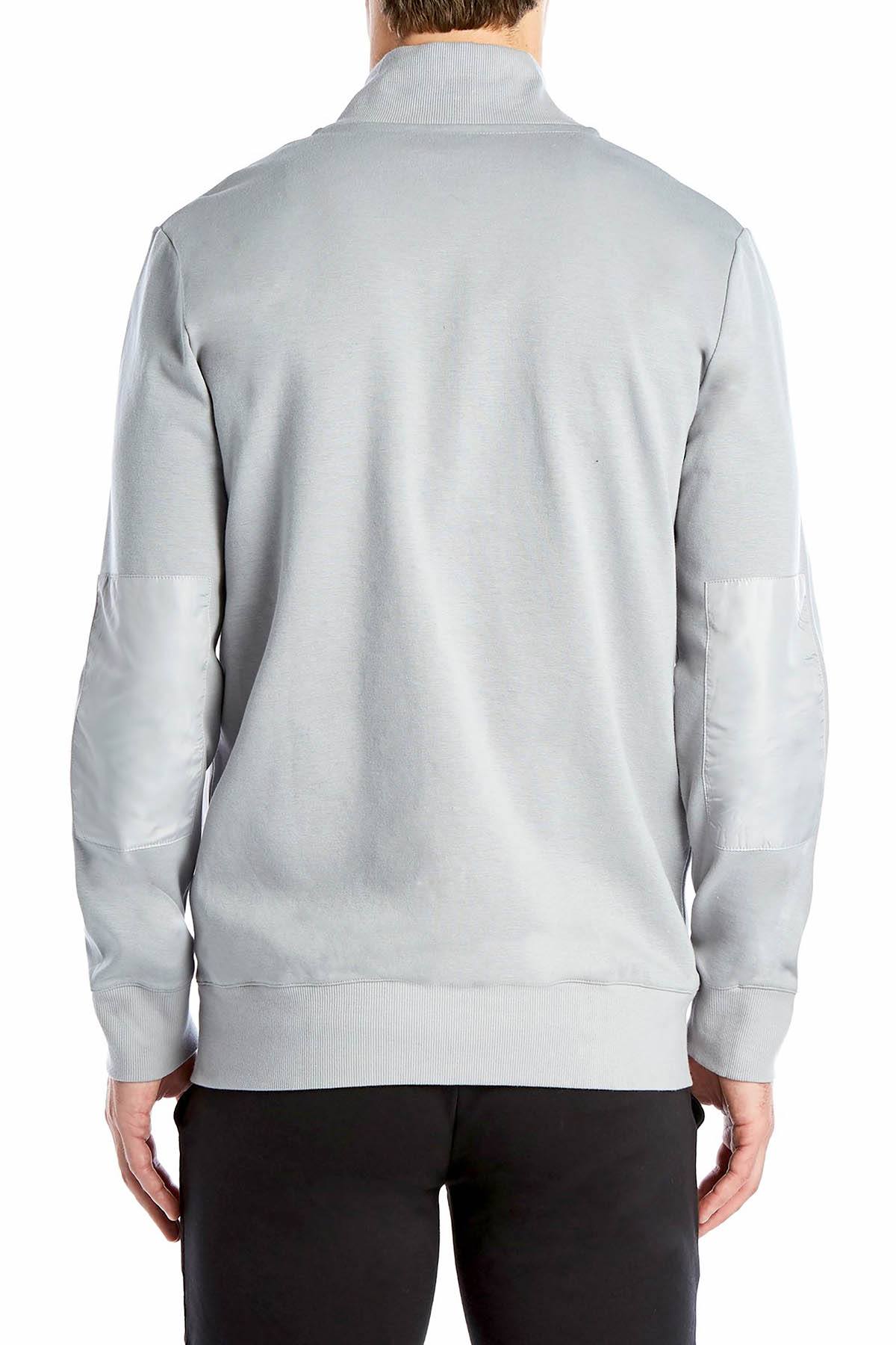 2(X)IST Cement-Grey Modern Classic Track Jacket