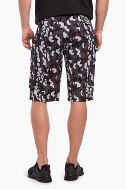 2(X)IST Charcoal/Golden-Poppy Pop-Camo Military Sport Cargo Short thumbnail 3