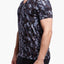 2(X)IST Charcoal/Golden-Poppy Pop-Camo Military Sport Mesh V-Neck Tee