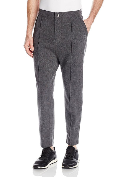 2(X)IST Charcoal Modern Sport Interlock Crop Trouser