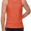 2(X)IST Cherry-Tomato Printed Mesh Muscle Tank