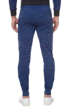 2(X)IST Cobalt-Heather Authentic Marl-Stripe Sweatpant thumbnail 2