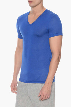2(X)IST Cobalt Mesh V-Neck Tee thumbnail 2