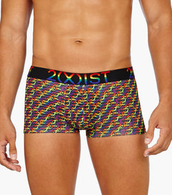 2(X)IST Cursive Pride Cotton Stretch No Show Trunk thumbnail 1