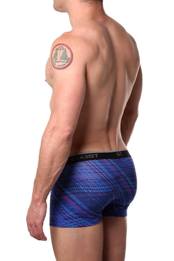2(X)IST Dazzling Multi-Plaid Cotton-Stretch No-Show Trunk thumbnail 2