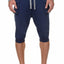 2(X)IST Denim-Heather French Terry Cropped Cargo Pant