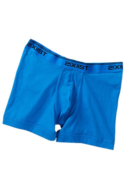 2(X)IST Directoire-Blue Essential Cotton-Stretch Boxer Brief thumbnail 2