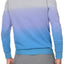 2(X)IST Directoire-Blue/Spectrum Dip-Dyed Crew-Neck Pullover