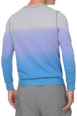 2(X)IST Directoire-Blue/Spectrum Dip-Dyed Crew-Neck Pullover thumbnail 2