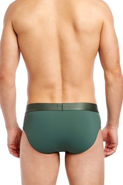 2(X)IST Duck-Green Electric No-Show Brief thumbnail 4