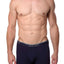 2(X)IST Eclipse-Navy Essential Cotton-Stretch Boxer Brief