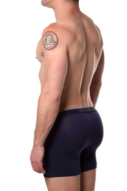 2(X)IST Eclipse-Navy Essential Cotton-Stretch Boxer Brief thumbnail 2