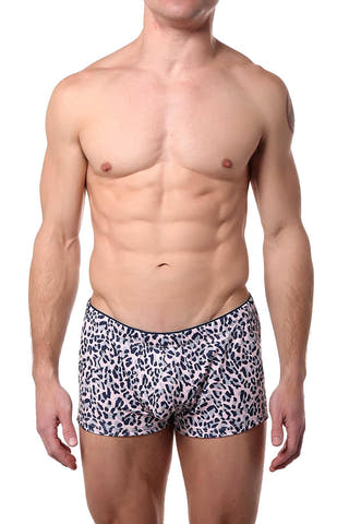 2(X)IST English-Rose Cheetah Print Sliq Micro Trunk