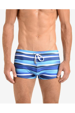 2(X)IST Estate Blue Awning Stripe Swim Trunk thumbnail 1