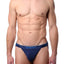 2(X)IST Estate Blue/Blue Atoll/Gem Green Cotton Stretch 3-Pack Jockstraps