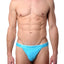 2(X)IST Estate Blue/Blue Atoll/Gem Green Cotton Stretch 3-Pack Jockstraps
