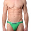 2(X)IST Estate Blue/Blue Atoll/Gem Green Cotton Stretch 3-Pack Jockstraps
