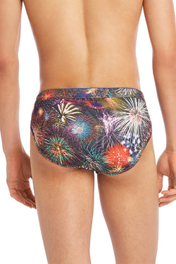 2(X)IST Fireworks Sliq Micro Sport Brief thumbnail 2