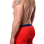2(X)IST Flame-Red Essential Cotton Boxer Brief