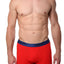 2(X)IST Flame-Red Essential Cotton Boxer Brief