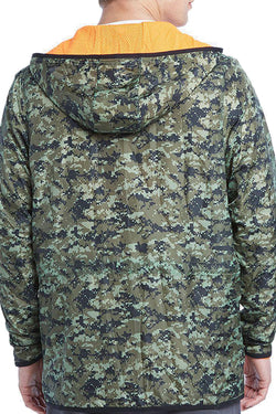 2(X)IST Green-Camo Hooded Travel Jacket thumbnail 4