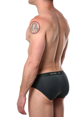 2(X)IST Green-Gable Micro Speed-Dri Brief thumbnail 2