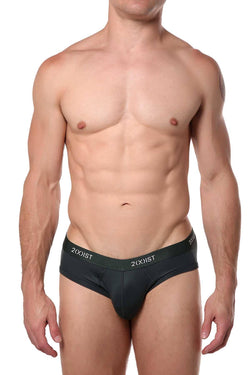 2(X)IST Green-Gable Micro Speed-Dri Brief thumbnail 1