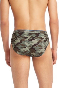 2(X)IST Green Gables Traditional Camo Sliq Micro Sport Brief thumbnail 3