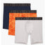 2(X)IST Grey 6" Inseam Sport Mesh Boxer Brief 3-pack