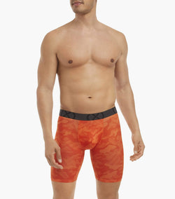 2(X)IST Grey 9" Sport Mesh Boxer Brief 3-pack thumbnail 2