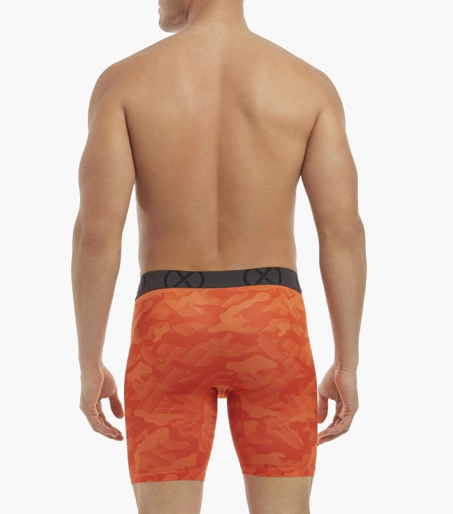 2(X)IST Grey 9" Sport Mesh Boxer Brief 3-pack