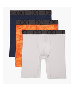 2(X)IST Grey 9" Sport Mesh Boxer Brief 3-pack thumbnail 1