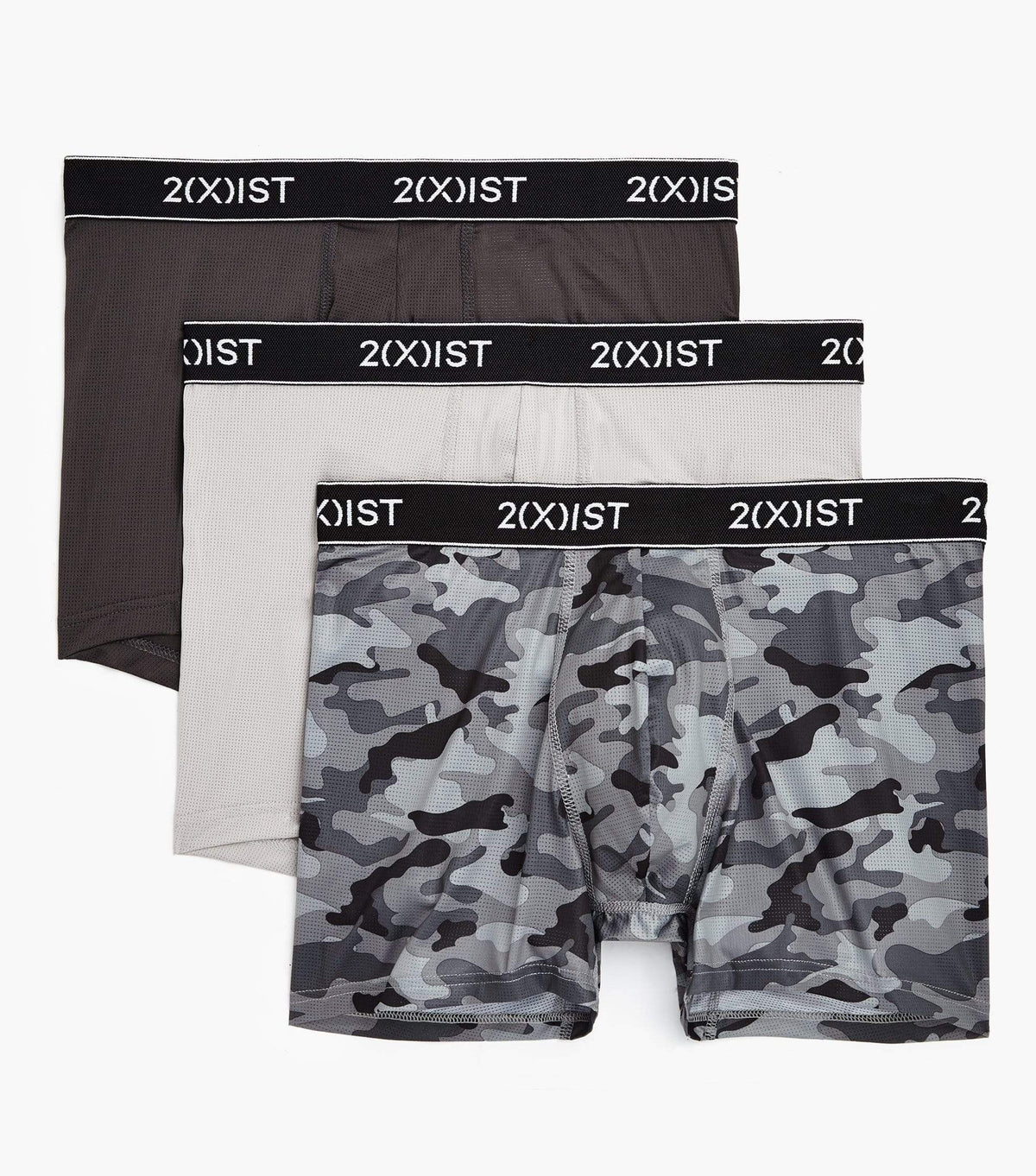 2(X)IST Grey Everyday Performance Boxer Briefs