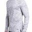 2(X)IST Grey-Heather Lounge Long-Sleeve Cotton T-shirt