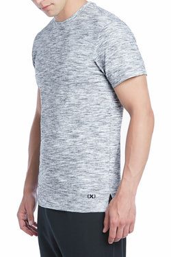 2(X)IST Grey-Heather Lounge Short-Sleeve Cotton T-Shirt thumbnail 2