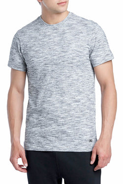 2(X)IST Grey-Heather Lounge Short-Sleeve Cotton T-Shirt thumbnail 1