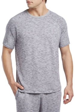 2(X)IST Grey Space-Dye Short-Sleeve Top thumbnail 1