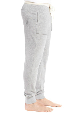 2(X)IST Heather-Grey Heritage Cotton-Blend Jogger Pant thumbnail 4